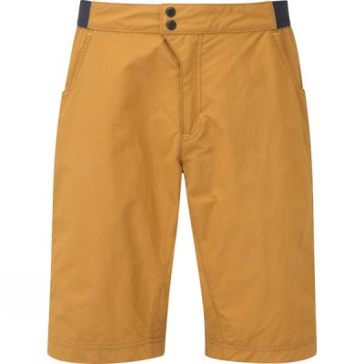 Pantalones Cortos Mountain Equipment Inception Hombre - Amarillo - Chile RAT801456